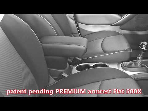 Bracciolo modello PREMIUM per Fiat 500X versione SPORT